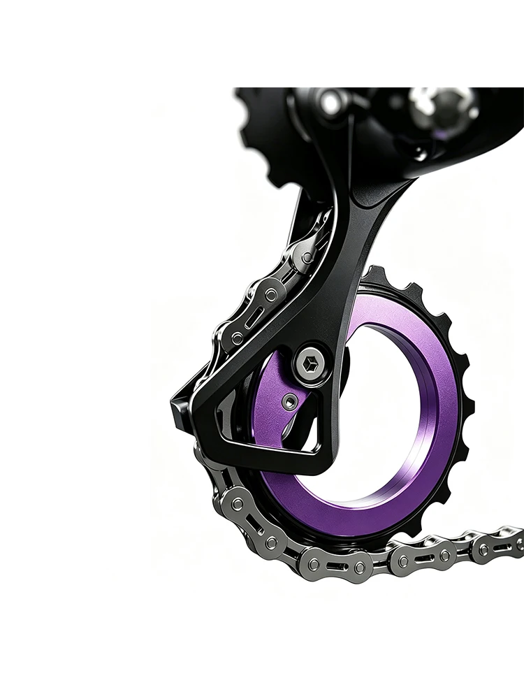 AliExpress NONE 18T Ultralight Hollow Ceramic Bearing Jockey Wheel Rear Derailleur Pulley for 9/10/11/12 Speeds QED R8000 R7000 Road Bike DIY