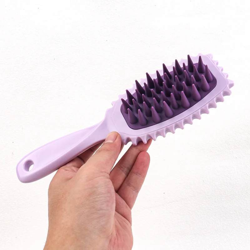 Brosses de coiffure pour boucler les cheveux, peigne de massage pour shampoing, outils de coiffure pour définir les boucles saillantes