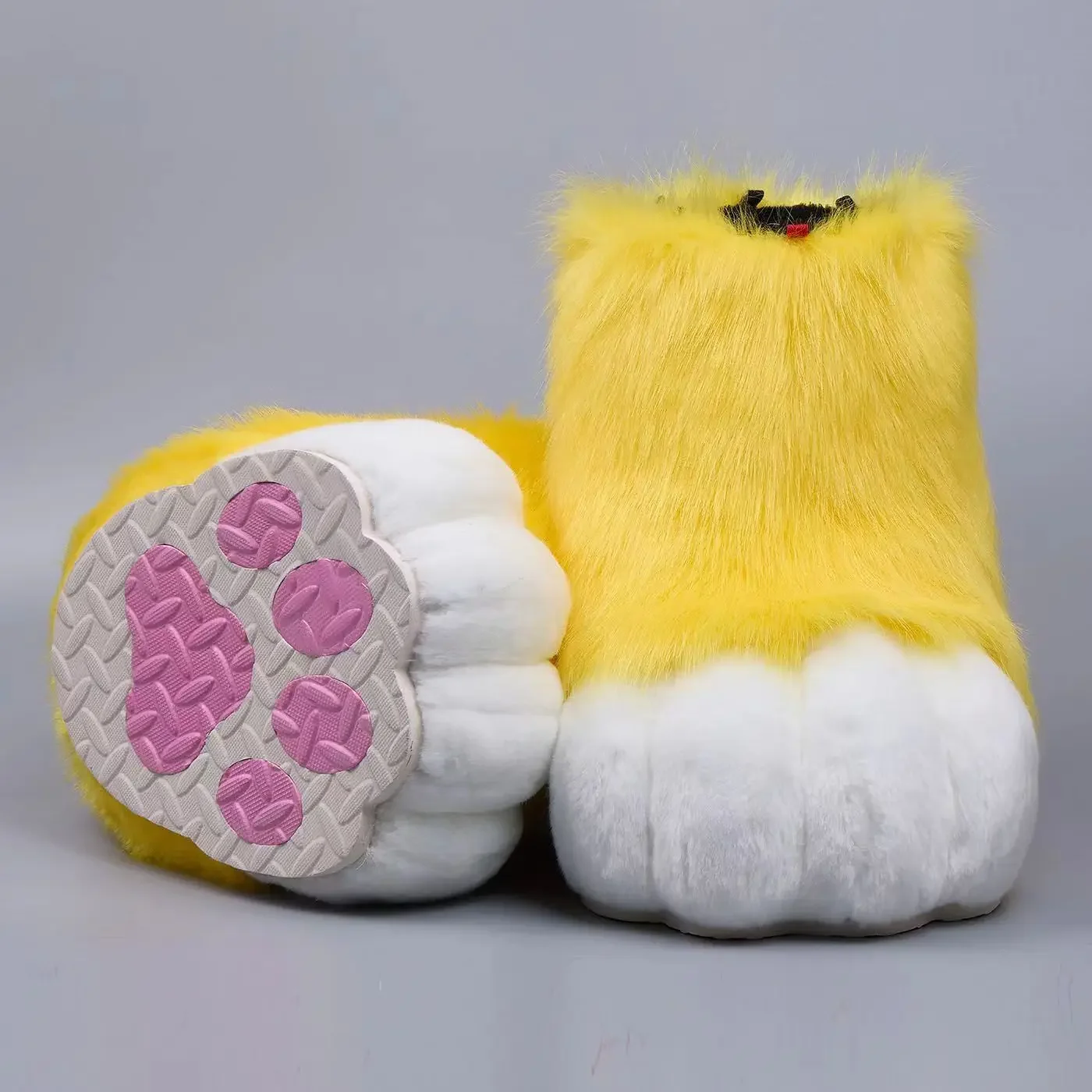 Animal Claws Japanese Furry Outdoor Feet Two-dimensional Beast Shoes Half Full Color Shoes Fursuit 5