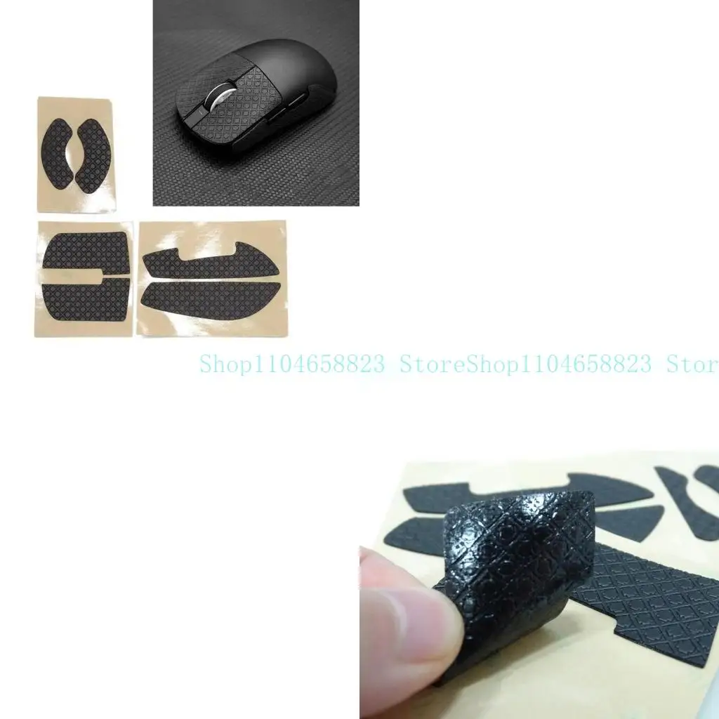 

652F Mouse Grip Mouse Skinkers для точного контроля VGN VXE Mouse, предварительно вырезанная антиправка с поглощением пота