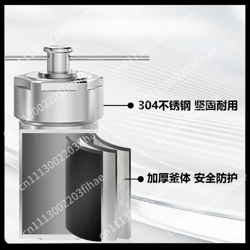 Hydrothermal reactor, liner, liner high pressure temperature stainless steel shell synthesis