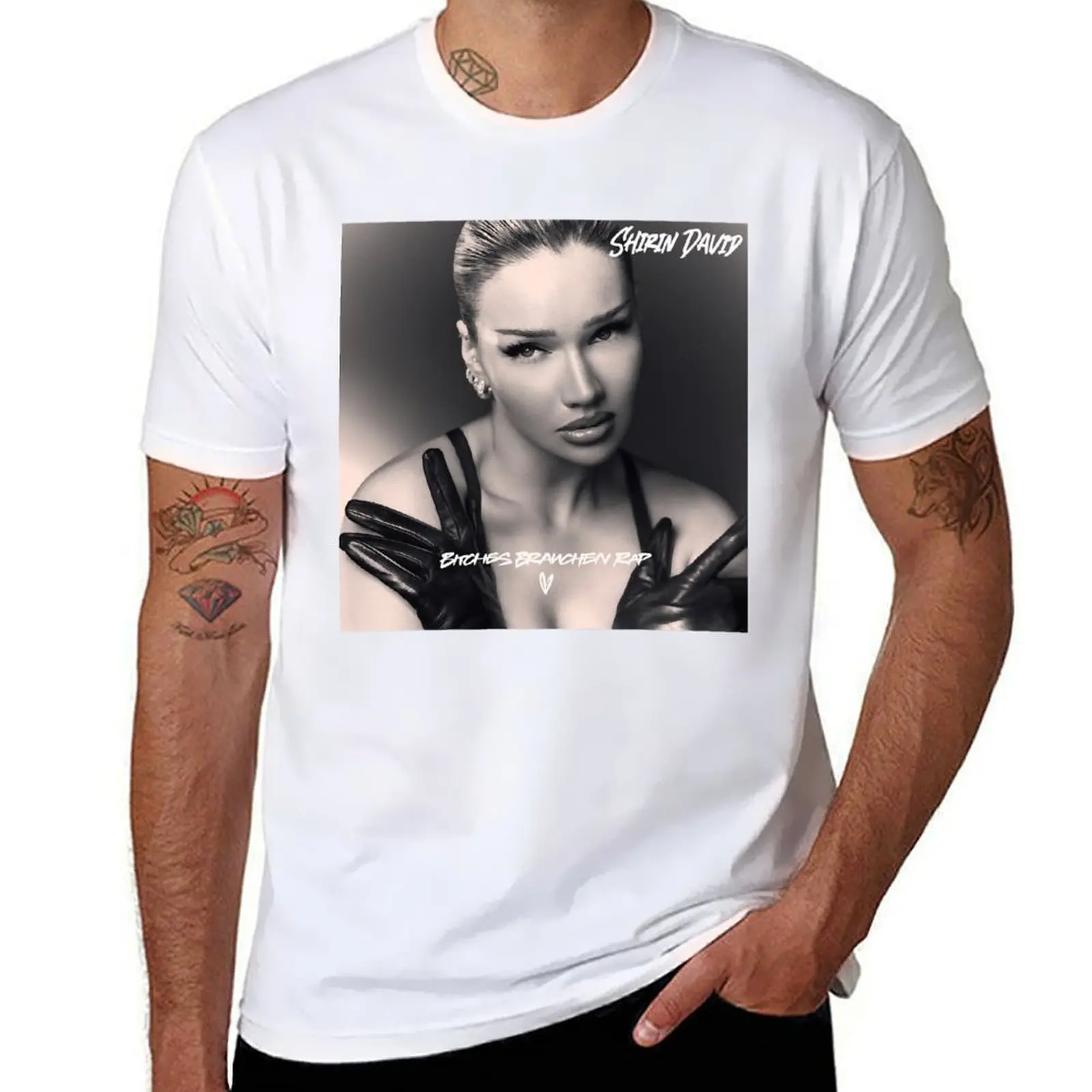 

Call Me Shirin David Painting T-Shirt cotton tshirt 100% t shirt men 100% cotton luxury brand T-Shirt