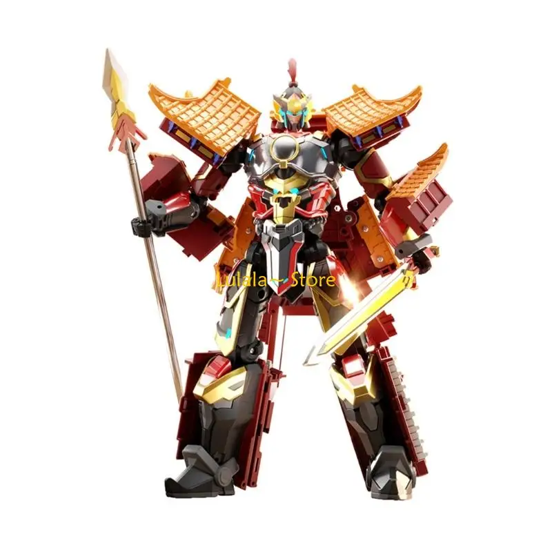 

Y4QA Interactive Deformation Robot Action Figure Toy With Flexible Joint for Kid