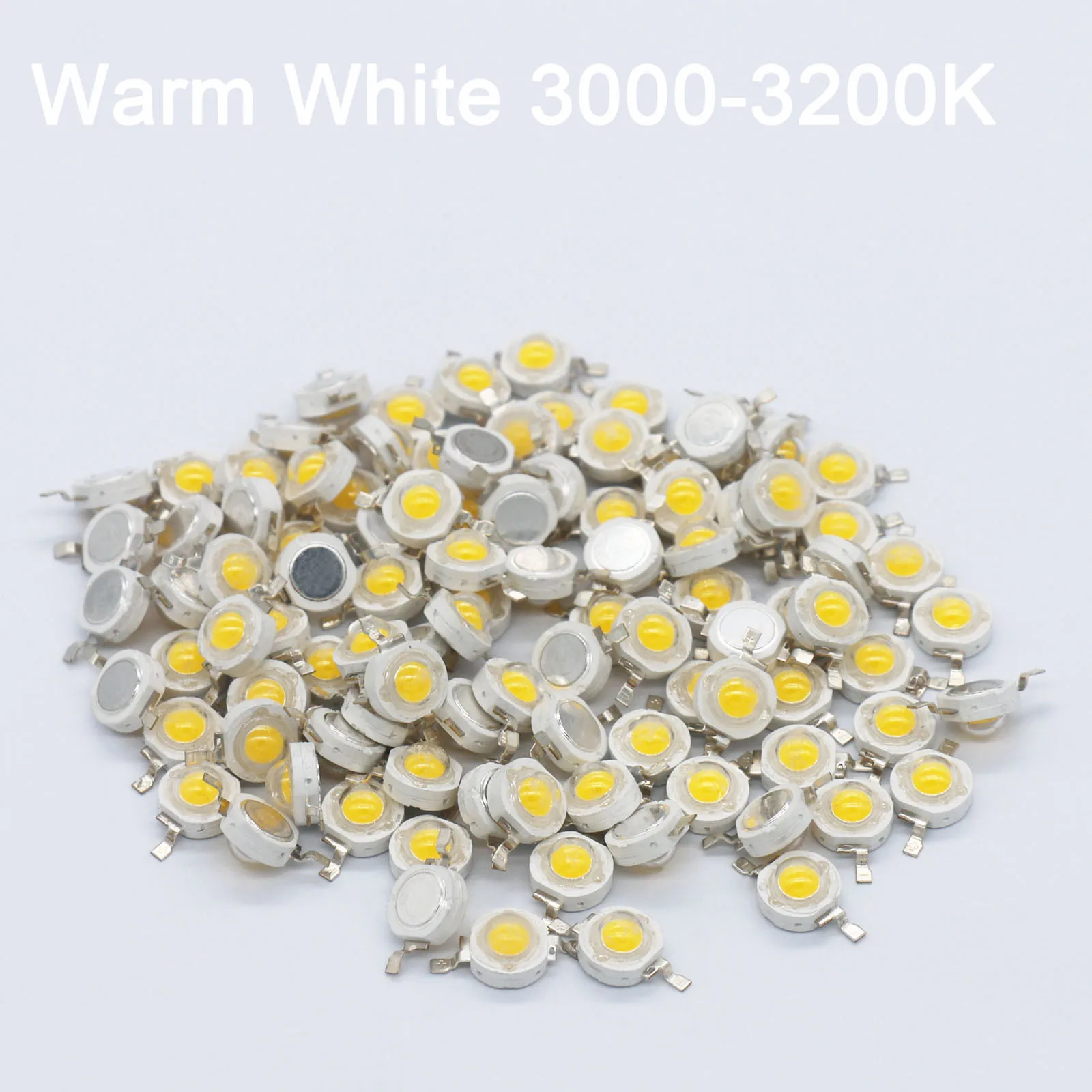 10–50 Stück LED-Chip, 3 W, warm, kühl, weiß, rot, blau, grün, gelb, COB-Kupfer-Lampenperlen für 3 W Watt Lichtperlen, Strahler, Downlight