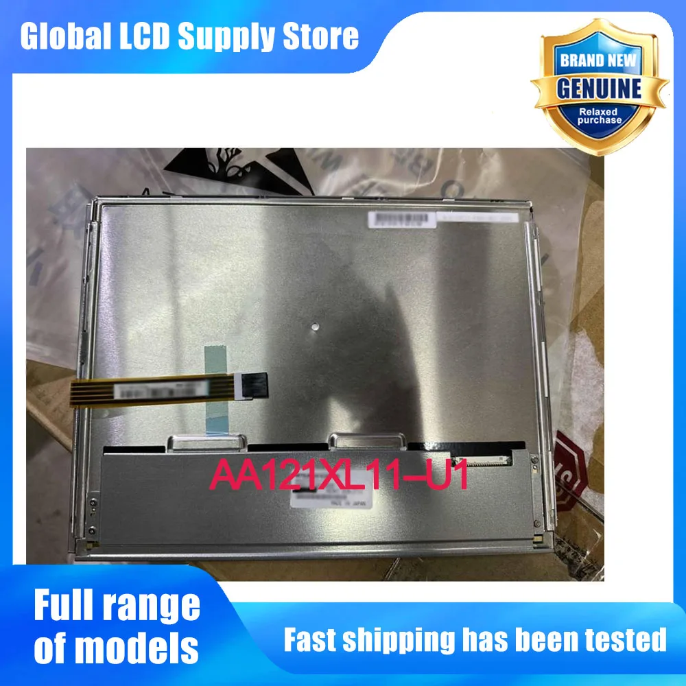 AA121XL11--U1 12.1 Inch 1024*768 LCD Screen Display Panel Replacement for Industrial HMI Medical Device Display Monitor