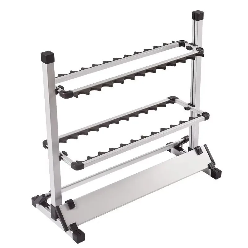 Fishing rod display stand bracket capacity 12pcs 24pcs fishing rod bracket