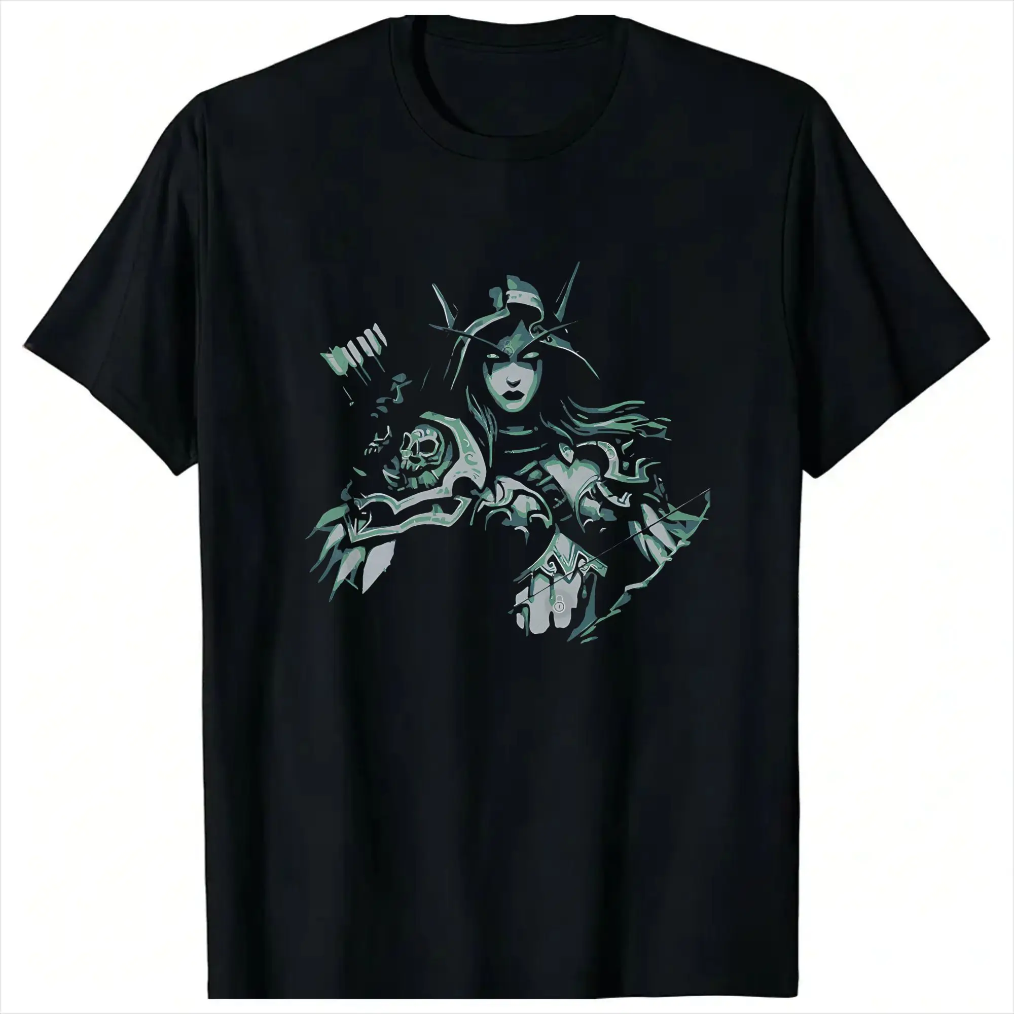 Men Women's T-Shirt Sylvanas Windrunner T Shirts Popular  Summer Tee Shirt Streetwear Print 100 Cotton Tops Gift Idea