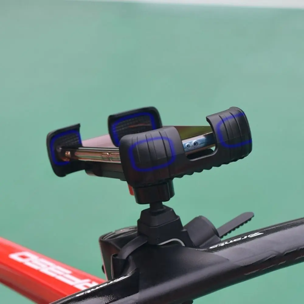 360 Degrees Rotation Road Bike Phone Holder Adjustable Non-slip Bicycle Mobile Phone Stand Stable for 4.7-7.2 inch Phone