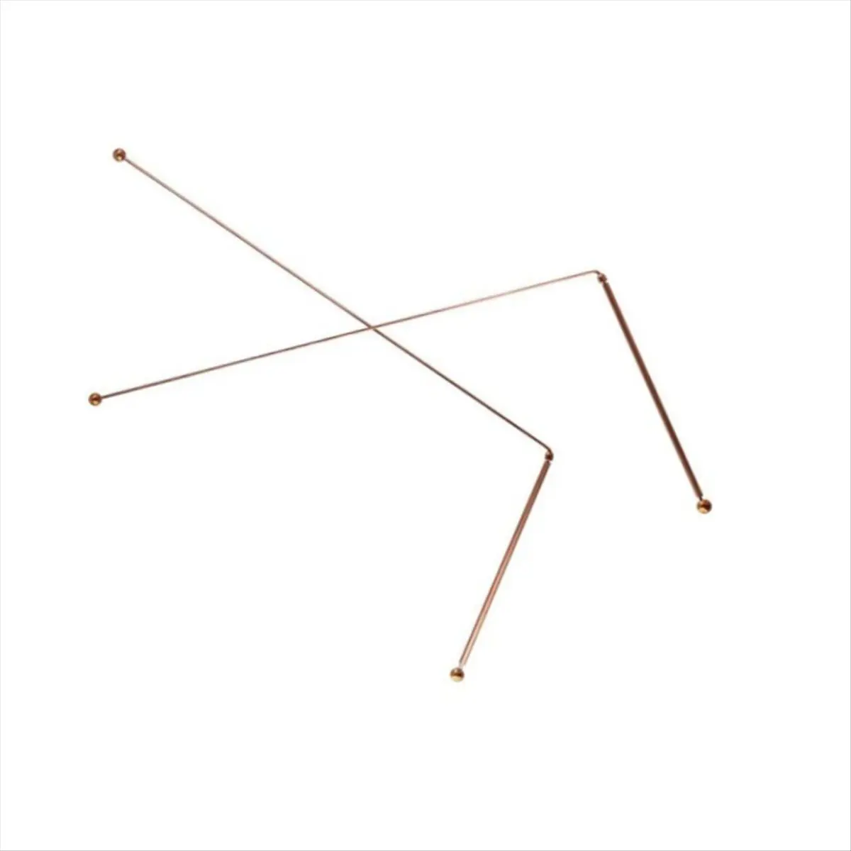 【2026 TOP Global】▼△◑Copper Metal Detector Rod Positioning Rod for Water Treasure Finding Tools Divination Searching Detector Pro