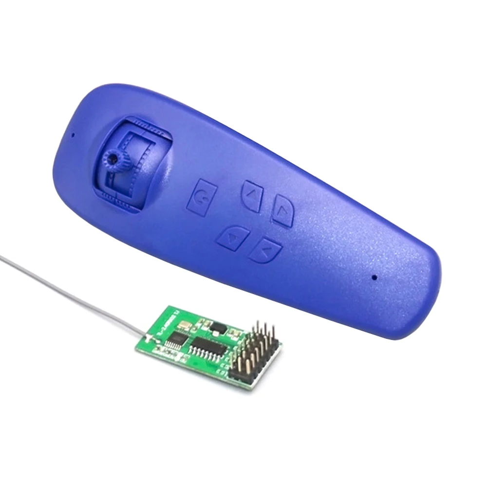 2.4GHZ 6CH Single Hand Radio System Transmitter Remote Controller For Rc Model Fishing Boat Tank