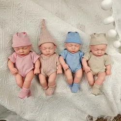 New 7.87 Inch Soft Vinyl Reborn Dolls 20cm Reborn Toys Waterproof Vinyl Dolls Cute Mini Reborn Dolls For Princess Birthday Gifts