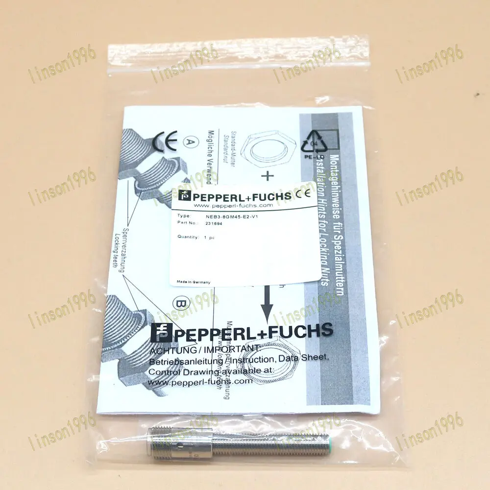 ONE New NEB3-8GM45-E2-V1 Pepperl+Fuchs Inductive Proximity Sensor FREE SHIPPING