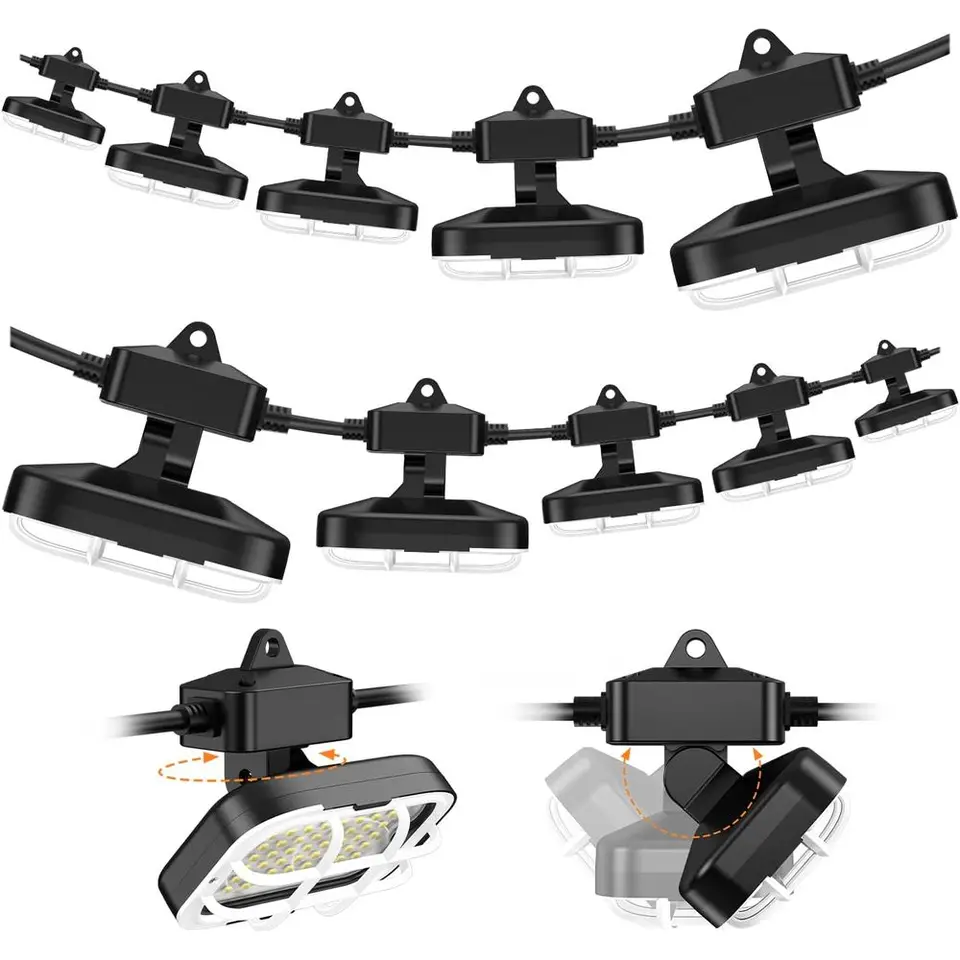 Super Bright Adjustable LED Construction String Lights