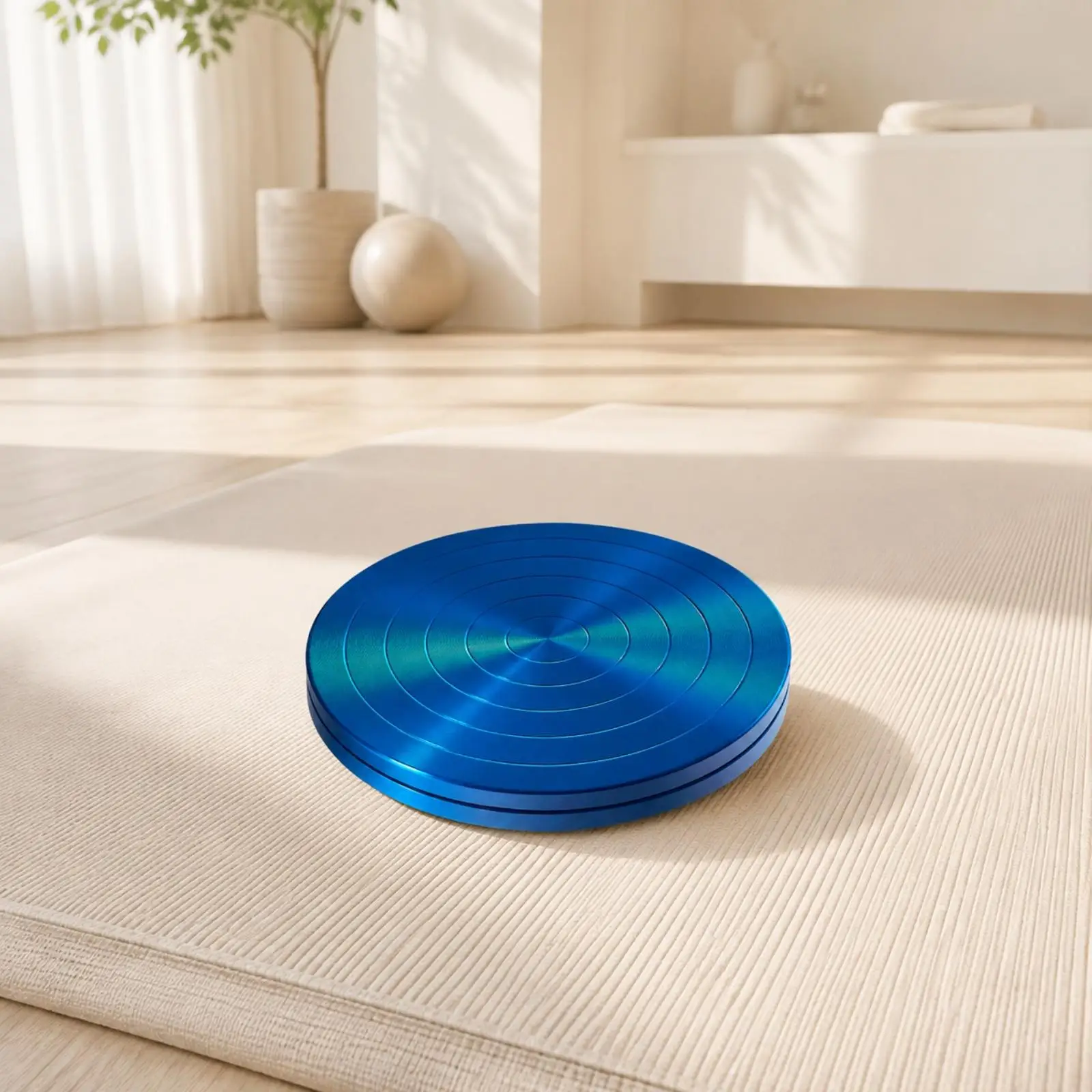 Disque d'entraînement de rotation pour patinage artistique, aide à la rotation en aluminium, outil d'entraînement portable pour le contrôle de l'équilibre