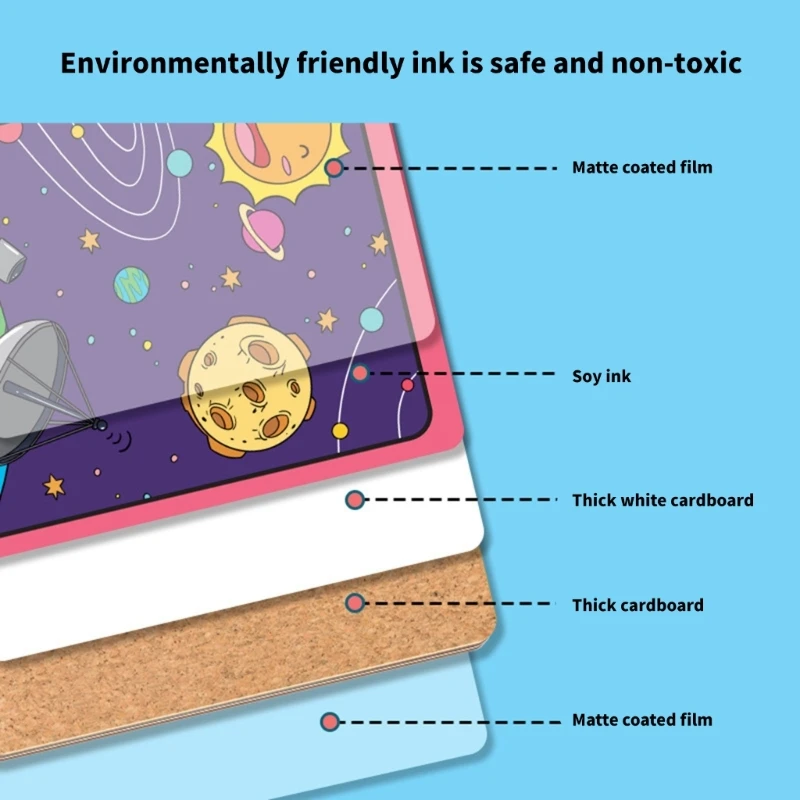 Trẻ Sách vẽ màu nước cho sự tham gia và chơi sáng tạo