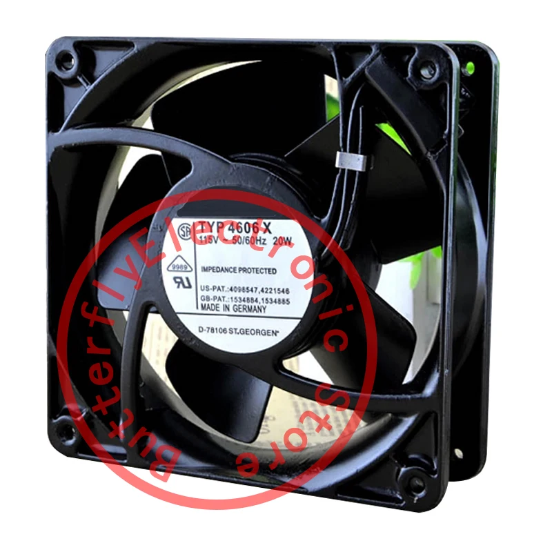 

ОРИГИНАЛЬНЫЙ ТИП 4606X 4606 X AC115V 20 Вт СОВЕРШЕННО НОВЫЙ ОХЛАЖДАЮЩИЙ ВЕНТИЛЯТОР 12038 120*120*38 мм