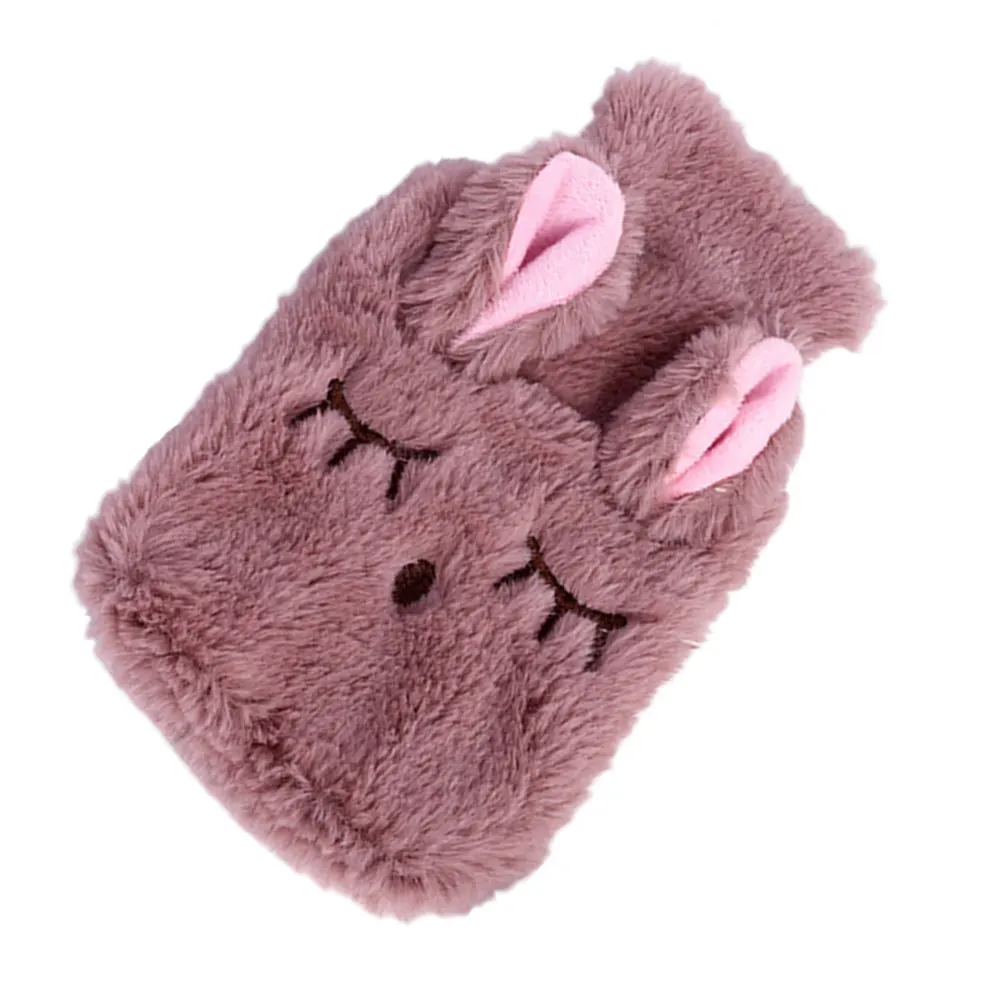 

1 шт. безопасная многоразовая грелка для рук в форме кролика, с гладкой поверхностью, портативная, для дома и офиса, зимняя.