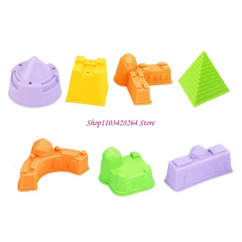 Jouet jeu sable plage en plastique avec pection seau à pellet sable