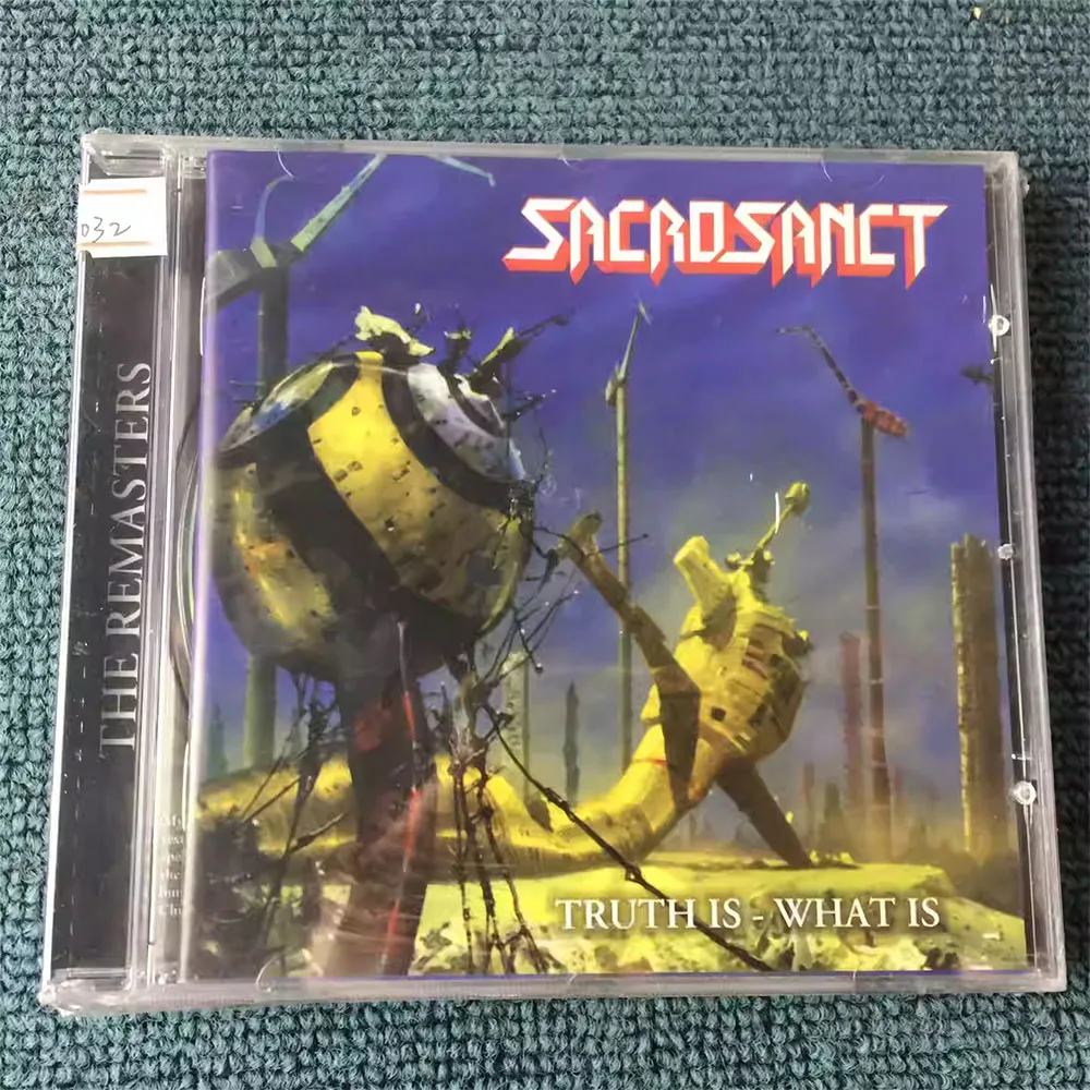 

CD 'Truth Is - What Is' Is The Debut Studio Album By Dutch Technical Thrash Metal Band Sacrosanct, Originally Released in 1990