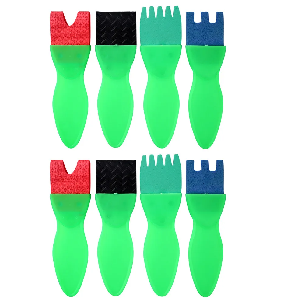 

Набор из 8 детских кистей с мягкими ручками для рисования маслом и акварелью, для творчества и DIY-проектов, легко моются