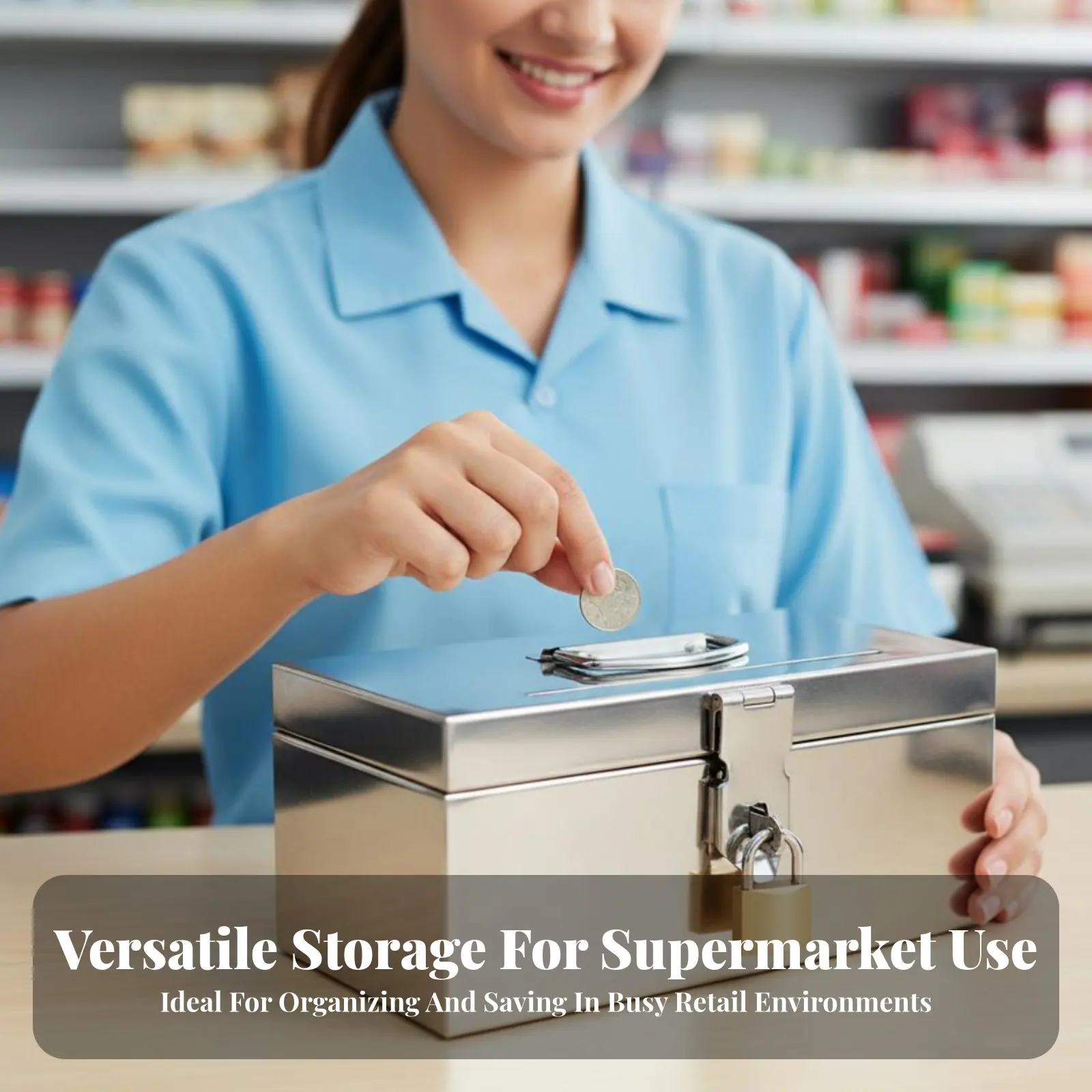 Stainless Steel Money Box Durable Coin Saving Bank for Kids Adults Home Desktop Decoration Practical Money Storage Organizer Gif