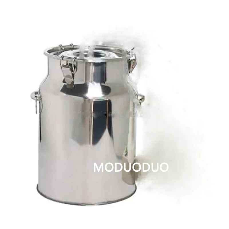 5L /10L Stainless Steel Cow Milk Bucket Farm Cows Goats Vacuum Pump Bucket Pasture Cow Sheep Electric Milking Machine Accessorie