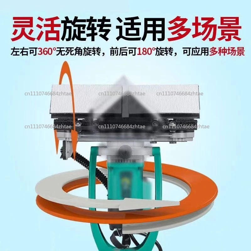 Variable Speed Drywall Corner Sander Long Reach Triangle Sander Wall Internal Grinder Polishing Tools with Long Handle