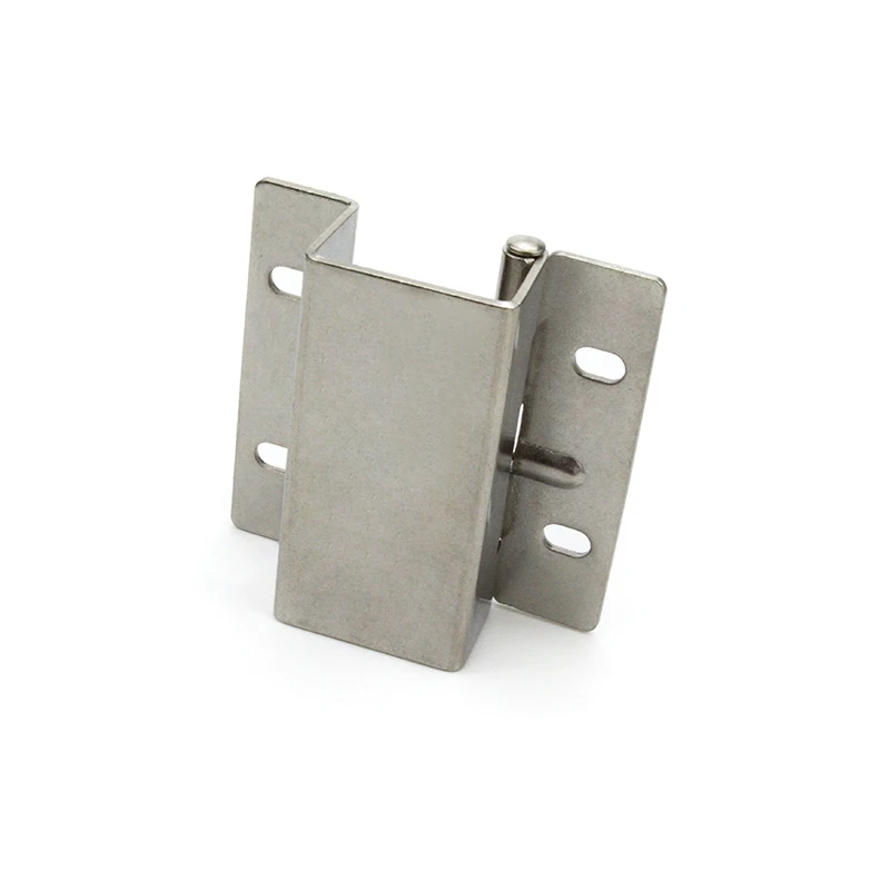 304 Stainless Steel i-Shaped Bending Right-Angle Hinge Distribution Cabinet Communication Cabinet Door Hinge Concealed Hinge