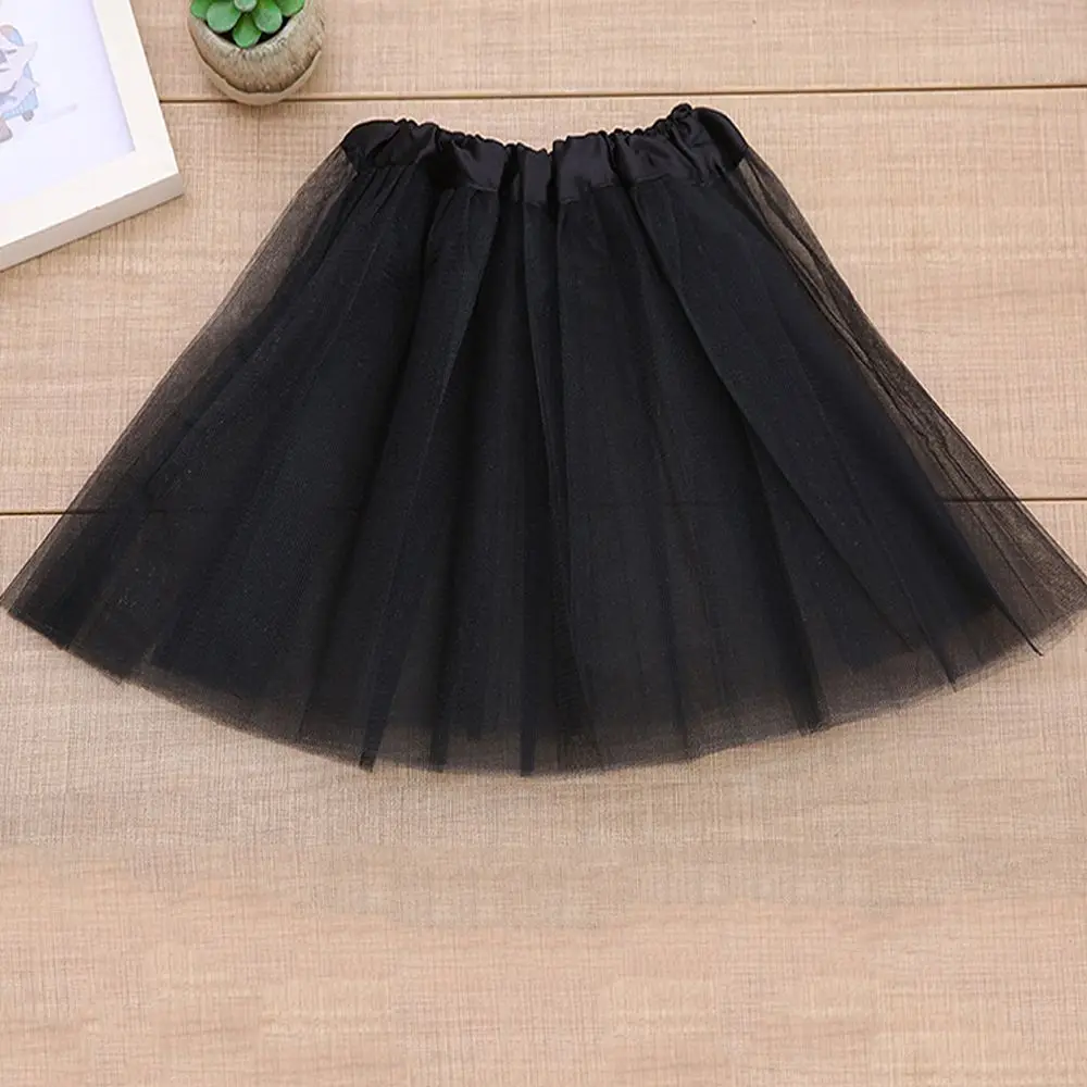 Women Elastic Party Classic Tutus Skirt Ballet Skirts Puffy Skirts Lolita Petticoat