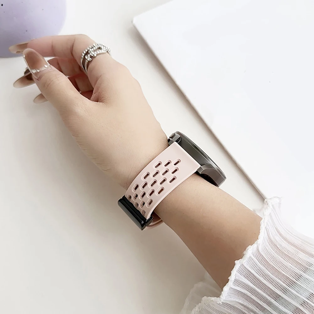 20 22 مللي متر سيليكون حزام ل القطبية فانتاج V3 M2/M حصى X برو تيتان الرياضة معصمه ل القطبية إشعال 3 2 Unite Pacer الفرقة سوار #4