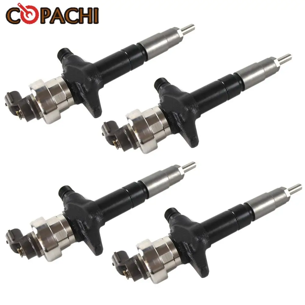 

4PCS 4JJ1 Fuel Injector 095000-6980 8-98011604-5 8980116043 for Denso Isuzu DMAX Holden 4JJ1 3.0L Engine With 3 Months Warranty