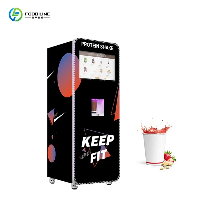 FOODLINE Fitness Equipment Protein Shake Vending Machine Commercial Protein Powder Dispenser