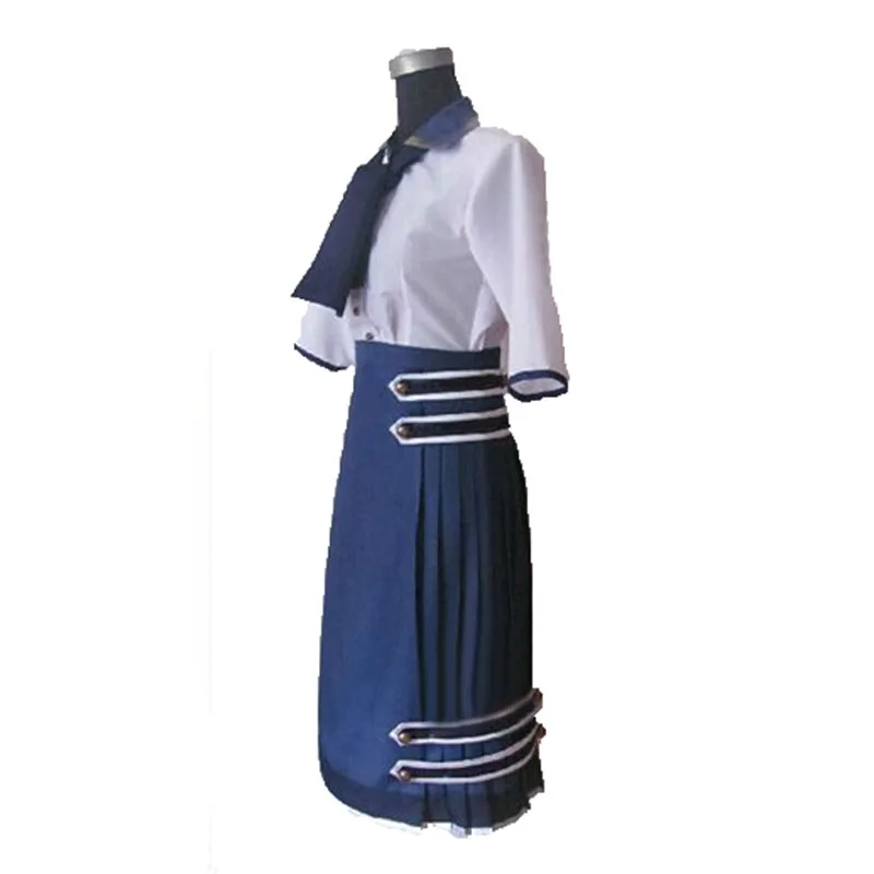 Bioshock Infinite 3 Elizabeth Daisy Fitzroy Anime Dress Cosplay Costume 11