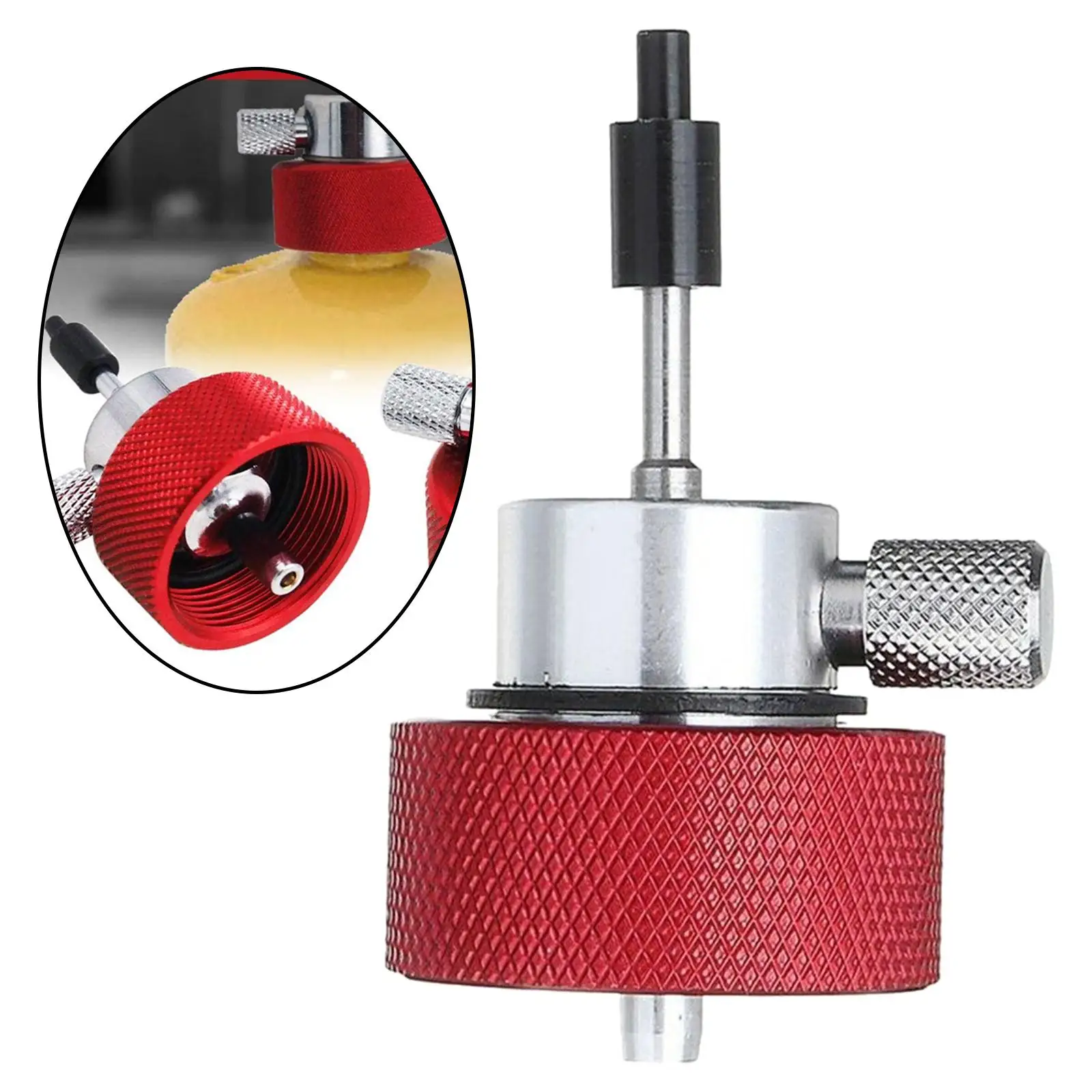Cylinder Propane Gas Refill Adapter for Outdoor Camping Stove Supplies