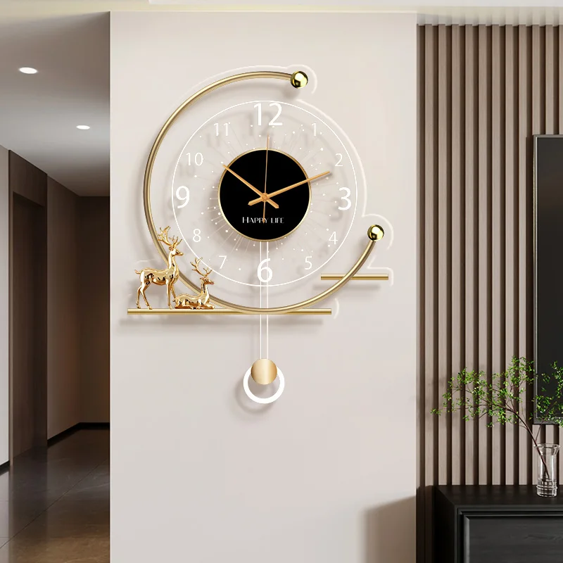 Living Room Nordic Office Wall Clocks Aesthetic Bathroom Wall Clocks Digital Bedroom Modern Orologio Da Parete Home Decoration