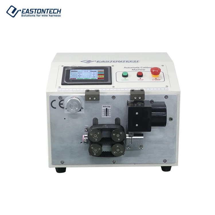 

EW-1265 Auto Tube Pipe Cutting Machine For Cable Manufacturing Heat-Shrinkable Tube Copper Wire PVC Plastic Pipe Cutting