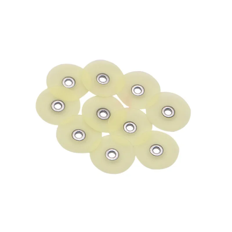 Dental Finishing Polishing Discs Set for Gross Reduction Contouring Teeth Whitening with Mandrel Stripes view 5