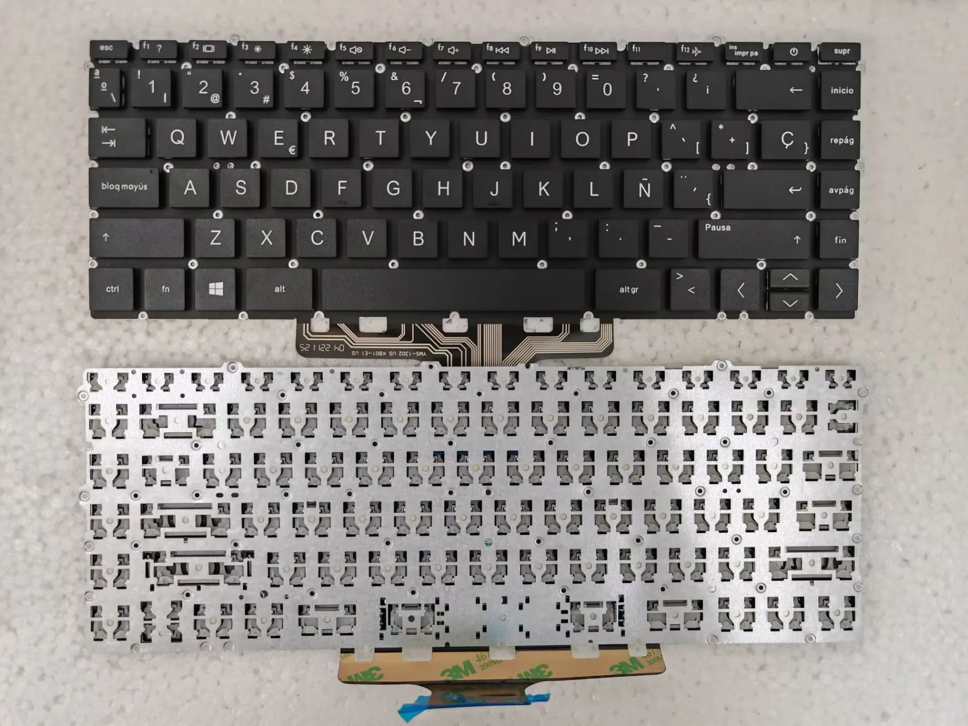 

For HP Pavilion x360 14-DW 14-DV 14-DY TPN-Q244 Q234 TPN-I137 Spanish SP NON-Backlit keyboard