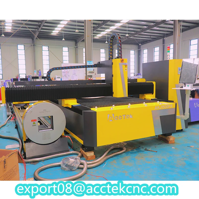 Fiber Laser Tube Cutting Machine 4kw 6kw 12kw 20kw Raycus MAX Cnc Laser Pipe Cutter Machinery