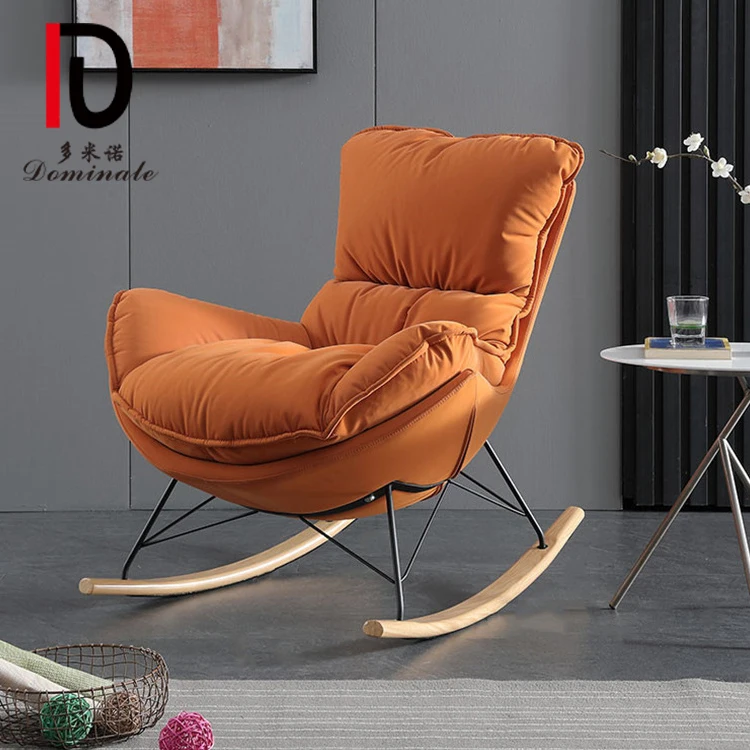 الحديثة الساخن بيع كرسي متأرجح المنزل كسول غرفة المعيشة كرسي الترفيه الفردي الفاخرة أريكة كرسي متأرجح