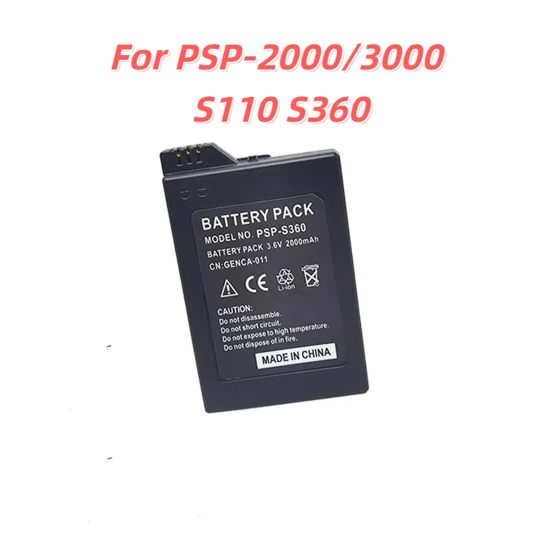 

For PSP-2000 PSP-3000 PSP-S110 PSP-S360 Li-ion Replacement Battery