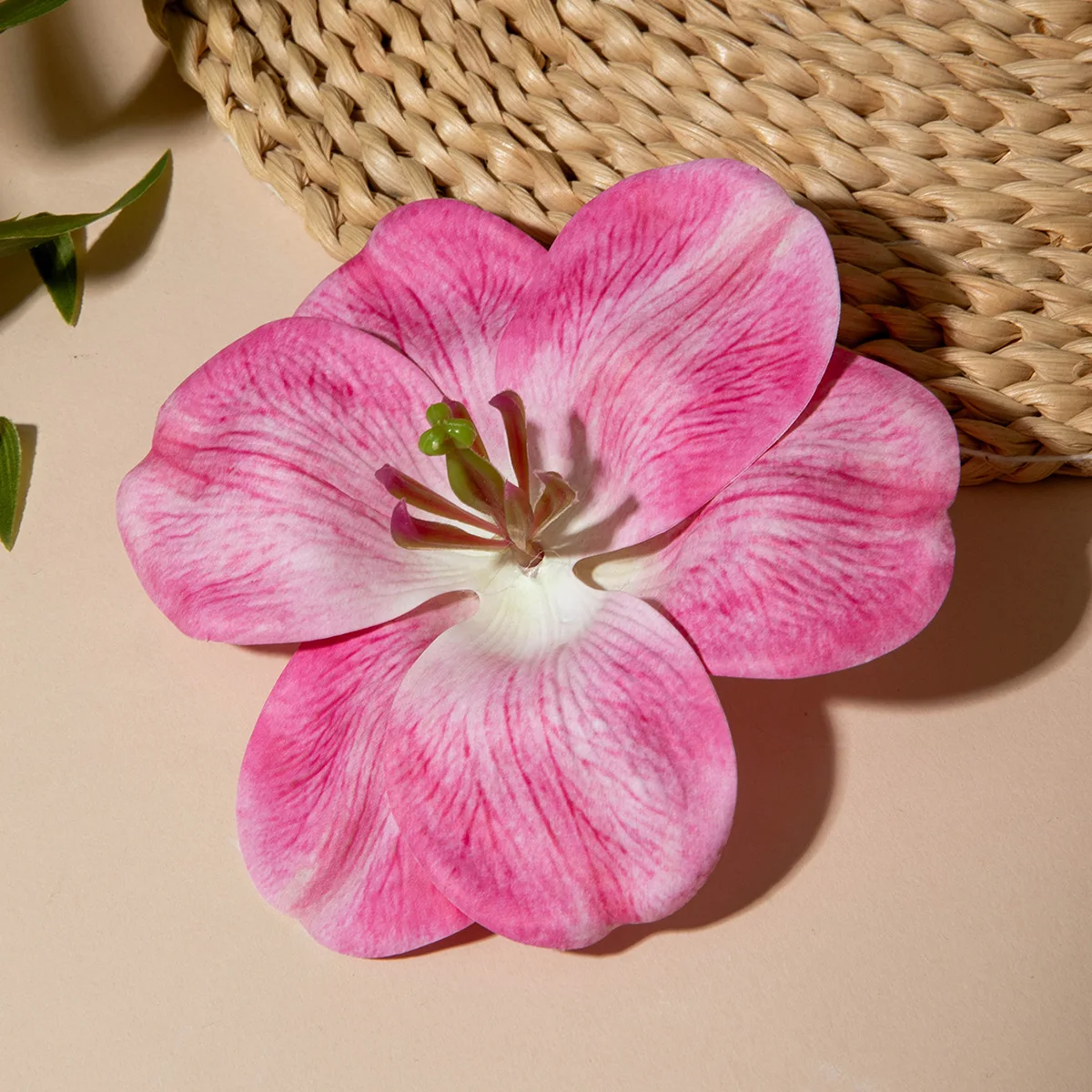 Simulation 3D Printing Polyester Flower Hair Accessories Summer Sweet DIY Simulation Flower Hairpin Hair Accessories All-Match