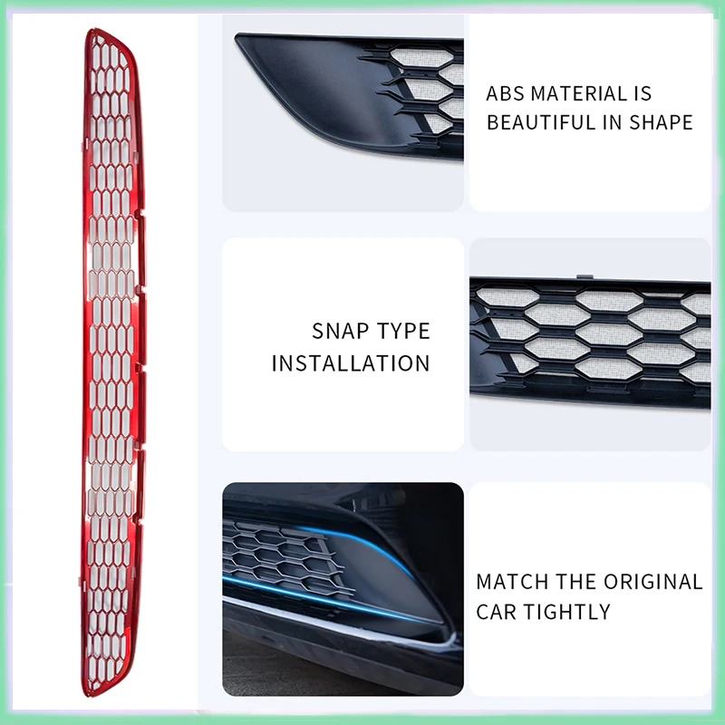 For Tesla 2017-2022 Model 3 Model Y Car Lower Bumper Insect Net Anti Dust Inner Cover Original Car Bug Net Bug repellant leaves