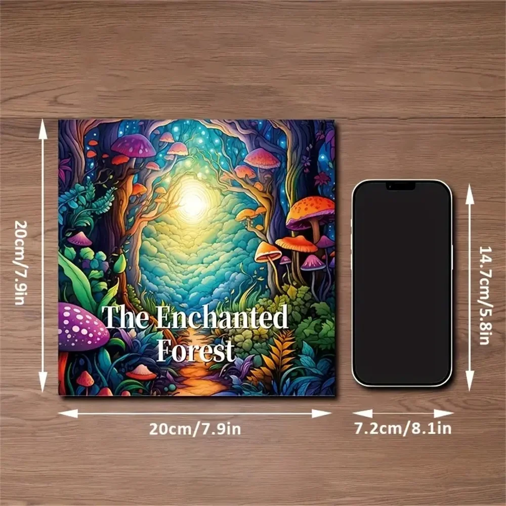 1pc Art Coloring Book 22 Page Coloring Books Gift For Birthday Party Relieve Stress Kill Time Graffiti Painting Drawing Art Book