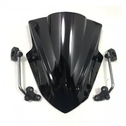 Szyba przednia motocykla z regulowany uchwyt szyba przednia dla CFmoto 300NK 300 NK