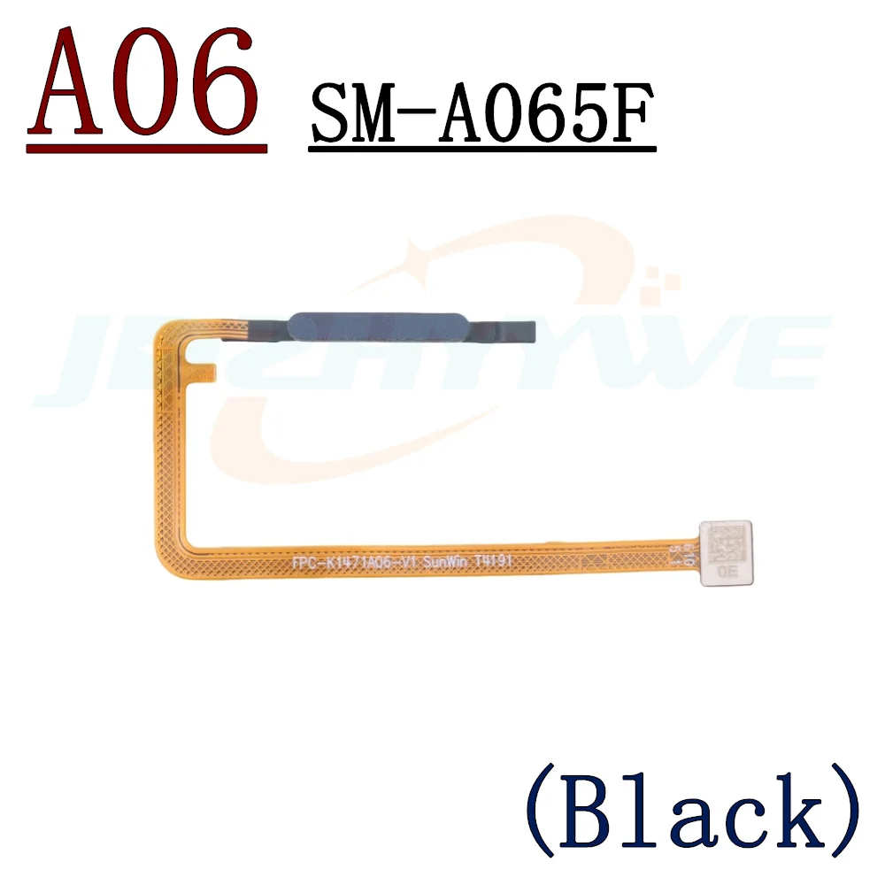 

Новый домашний возврат, кнопка меню, датчик отпечатков пальцев, гибкий ленточный кабель для Samsung Galaxy A06 A065F A065M