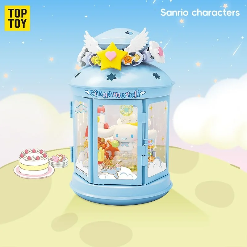 

Новое поступление 2024, Miniso Sanrio, натуральная серия Sanrio Magic Light, креативная сборка, развивающие игрушки, дисплей, милый праздничный подарок