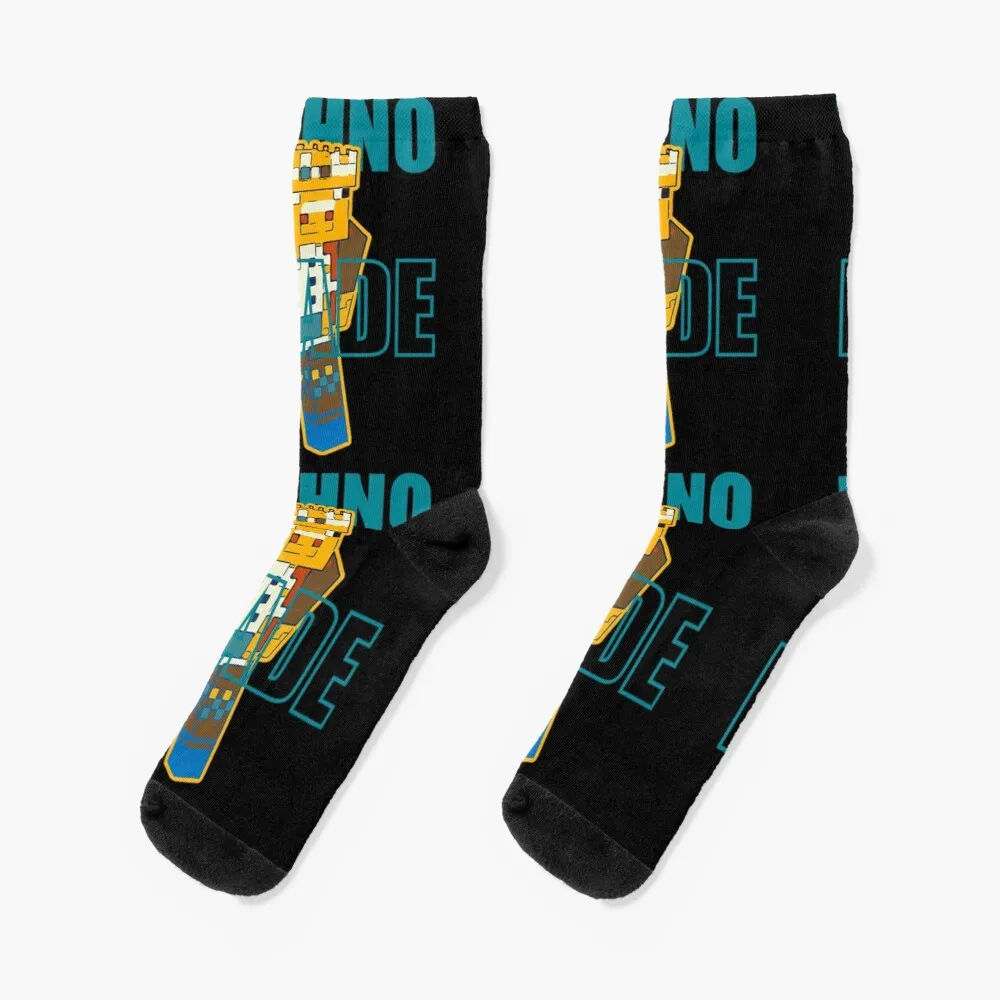 

technoblade tribute Socks Thick Socks Fun Socks