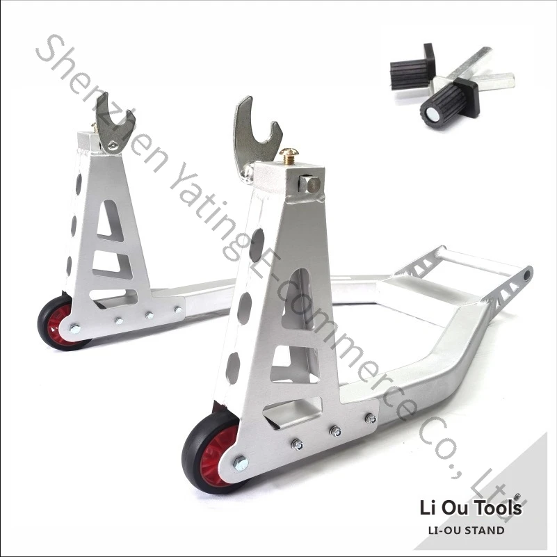 

Aluminum Alloy Heavy Machine Motorcycle Tire Change Maintenance Display Repair Tools Parking Frame