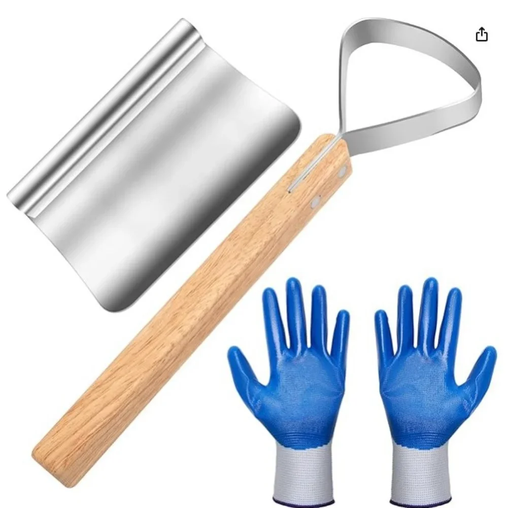 Taxidermy Skinning Scraper Set with Dual Sided Scraper Designed for Efficient Cleaning and Leather Preparation